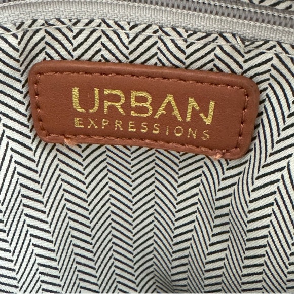 Urban Expressions Ace‎ Sherpa Sling Backpack Tan